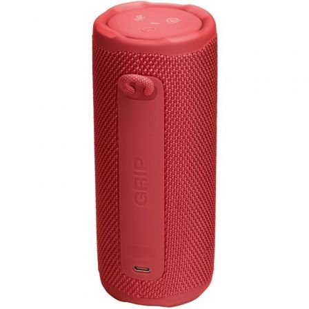 JBL Grip Altavoz Bluetooth Portátil 16W, IP68 a Prueba de Agua y Polvo, 14h Autonomía, Luz Ambiental, Sonido JBL Pro, Color Rojo JBL Grip Altavoz Bluetooth Portátil 16W, IP68 a Prueba de Agua y Polvo, 14h Autonomía, Luz Ambiental, Sonido JBL Pro, Color Rojo